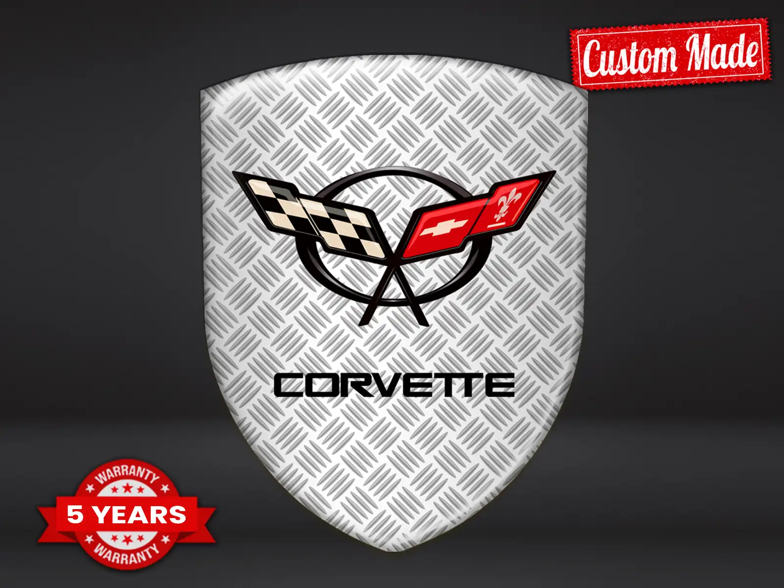 Corvette Decalcomanie Auto Resistenti Limitate Universali
